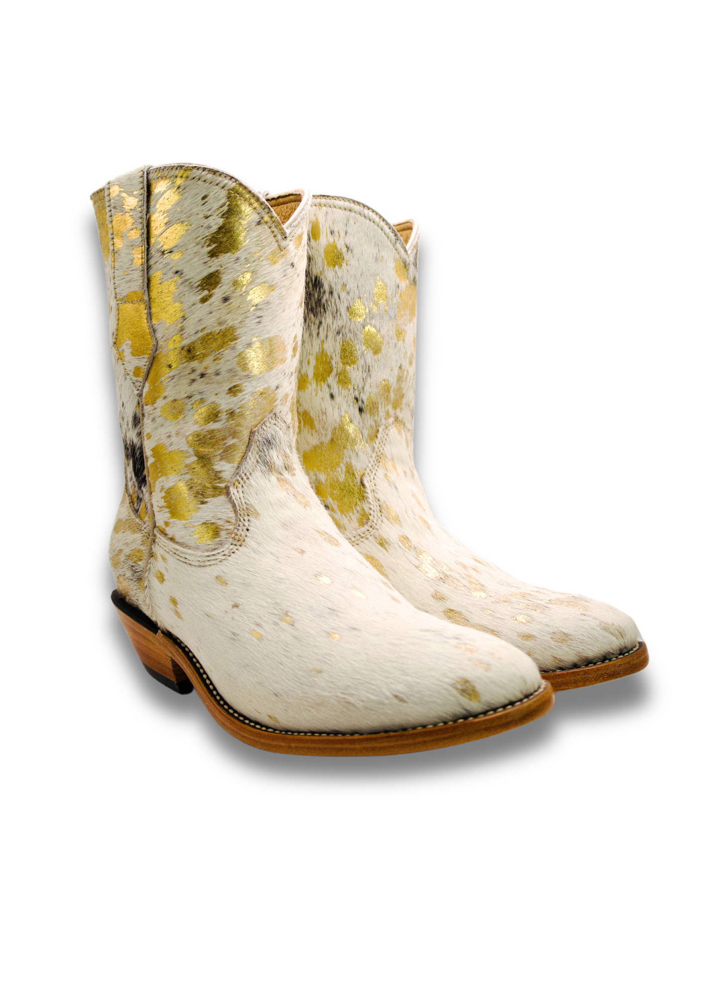 Golden Cowgirl boots